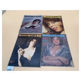 SHOWCASE VTG ADULT MAGAZINES, (4) PCS, ADULTS