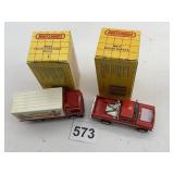 MATCHBOX DIE-CAST VEHICLES, VOLVO CONTAINER TRUCK