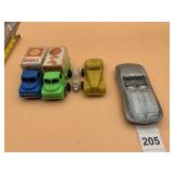 LEGO PLASTIC TOY VEHICLES, SHELL, SUNNYLAND