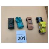 PLAYART & MIDGETOY DIE-CAST VEHICLES, SEMI-TRUCK,