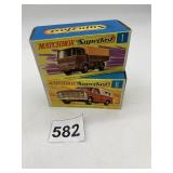 MATCHBOX SUPERFAST DIE-CAST VEHICLES (2), NIB, #1