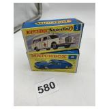 MATCHBOX SUPERFAST MB3 MERCEDES AMBULANCE NIB,