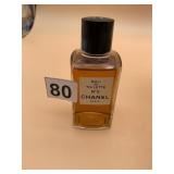 CHANEL N5 EAU DE TOILETTE FRAGRANCE BOTTLE, VTG