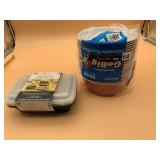 MAINSTAYS MEAL PREP CONTAINERS (5), GOBIG