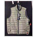 HAWKE & CO ANGUS/GRAPHITE QUILTED VEST, NWT,