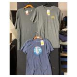 ASSORTED BRAND T-SHIRTS, LIFE IS GOOD, TOMMY