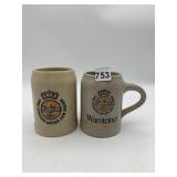 WARSTEINER STONEWARE BEER STEIN & OKTOBERFEST