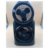 HONEYWELL TURBO FORCE DUAL FAN, BLACK.