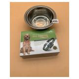 CONNETE DOG BARKING COLLAR NIB, STAINLESS STEEL