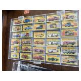 (25) MATCHBOX CARS IN DISPLAY CASE