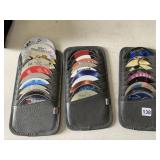BELL CD/DVD STORAGE CASES W/ ASSORTED MOVIE