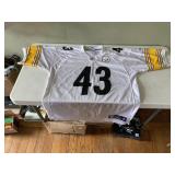 REEBOK NFL EQUIPMENT PITTSBURGH STEELERS POLAMALU