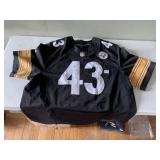 NIKE PITTSBURGH STEELERS POLAMALU #43 ON FIELD