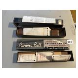 PERMA-BILT S GAUGE FREIGHT CAR KITS (4), CANADIAN
