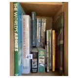 ASSORTED MILITARY HISTORY & REFERENCE BOOKS,