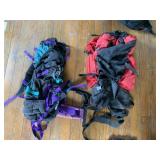 ASSORTED HIKING BACKPACKS, NYLON CONSTRUCTION,