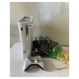 XBOX 360 CONSOLE W/ CONTROLLER, POWER SUPPLY, AV