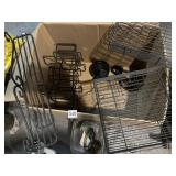 TACIMA AUTOTRANSFORMER, WIRE BASKETS, WOODEN