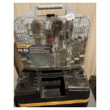 ALLTRADE 88 PC POWER DRILL BIT SET W/ TITANIUM