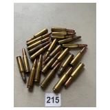 ASSORTED RIFLE AMMUNITION, .308 WIN, BRASS
