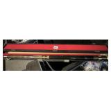 TWO-PIECE POOL CUE, DECORATIVE INLAY, HARD