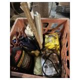 ASSORTED HOUSEHOLD CHEMICALS, BUG LIGHT BULBS,