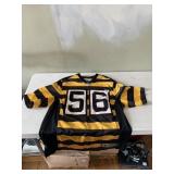 NIKE NFL WOODLEY #56 FOOTBALL JERSEY, BLACK &