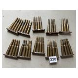 GERMAN MILITARY AMMUNITION ON STRIPPER CLIPS,