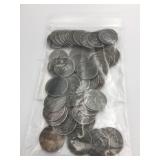 (50)US STEEL CENTS, 1943, CIRCULATED