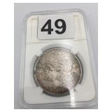US MORGAN SILVER DOLLAR, 1921P