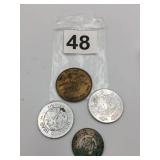 ASSORTED SOUVENIR TOKENS, HAWAII DIAMOND HEAD,