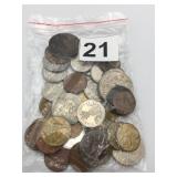 ASSORTED WORLD COIN COLLECTION, VARIOUS