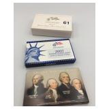 UNITED STATES MINT 2007 PROOF SET, PRESIDENTIAL