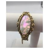 WHITING & DAVIS CO. HINGED BANGLE BRACELET,