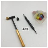 PRECISION HAMMER W/ INTERCHANGEABLE HEADS,