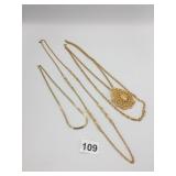 NECKLACES TRIFARI PENDANT OPEN WORK ONE DIRECTION