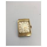 LONGINES VTG RECTANGULAR WRISTWATCH CASE, 10K