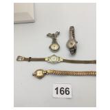 VTG LADIES WATCHES, CRAWFORD, CARAVELLE, TIMEX,