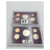 US MINT 1990 PROOF SET, INCLUDES CENT, NICKEL,