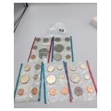 1972 AND 1976 MINT SETS