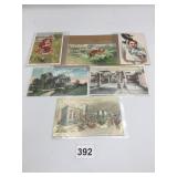 VTG HEINZ POSTCARDS, ASSORTED ADVERTISING AND