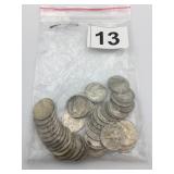 40 SILVER US ROOSEVELT DIMES