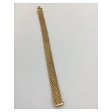 GROSSE GERMANY 14K GOLD MESH BRACELET 31.78GRAMS