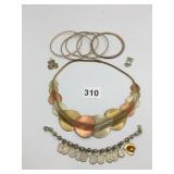 COSTUME JEWELRY ASSORTMENT: CAPISTRANO CHARM