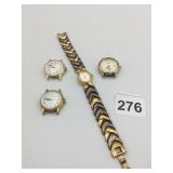 TIMEX WRISTWATCHES (3) W/ INDIGLO, ACQUA, QUARTZ