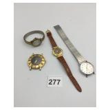 ARMITRON QUARTZ WRISTWATCHES (2) W/ ROMAN NUMERAL