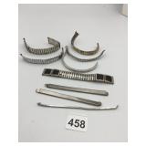 ASSORTED METAL WATCH BANDS, STRETCH STYLE,
