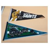 NFL OFFICIALLY LICENSED SAINTS, JAGUARS FELT