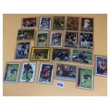 SPORTS TRADING CARDS, ASSORTED FOOTBALL,