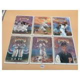 PIRATES 1987 OFFICIAL SCOREBOOKS, ASSORTED COVERS
